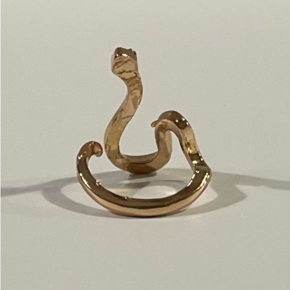 New Gold Snake Ring - Picture 2 of 3